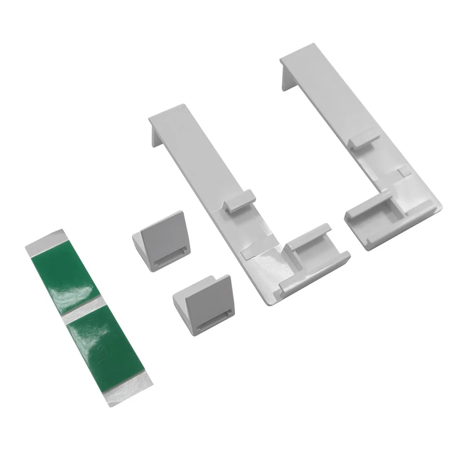 Wieszak przedłużany do rolet Mini Zebra biały 4 cm