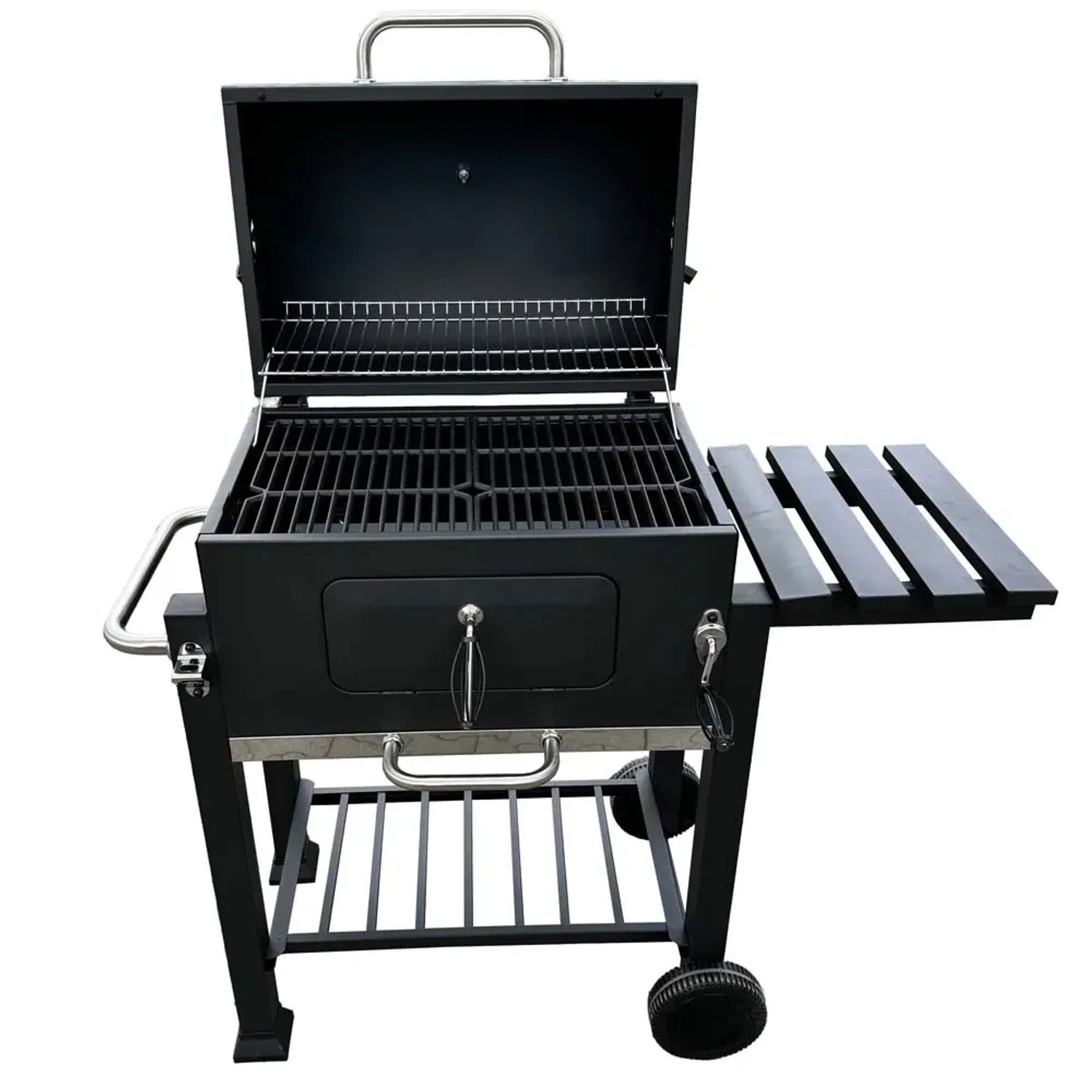 4IQ Grill węglowy z żeliwnym rusztem