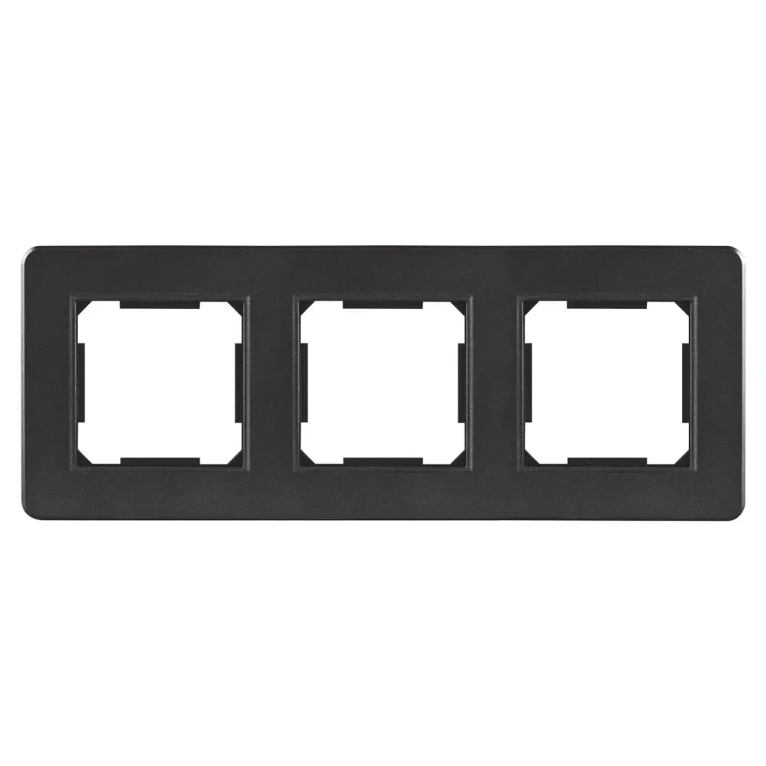 Electromalt Ramka Quad 3-krotna czarna