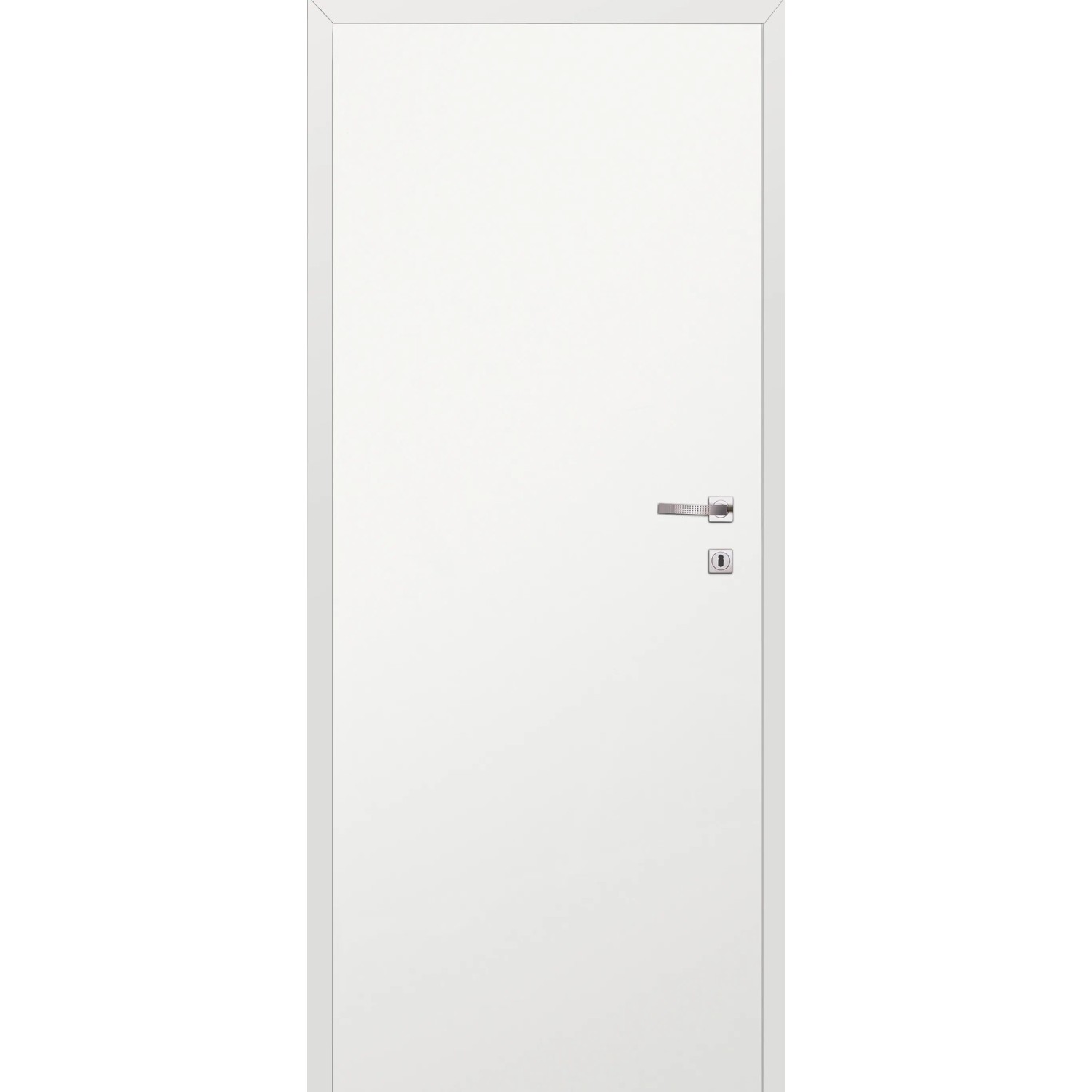 Classen Skrzydło drzwiowe bezprzylgowe Linea pełne białe 80L