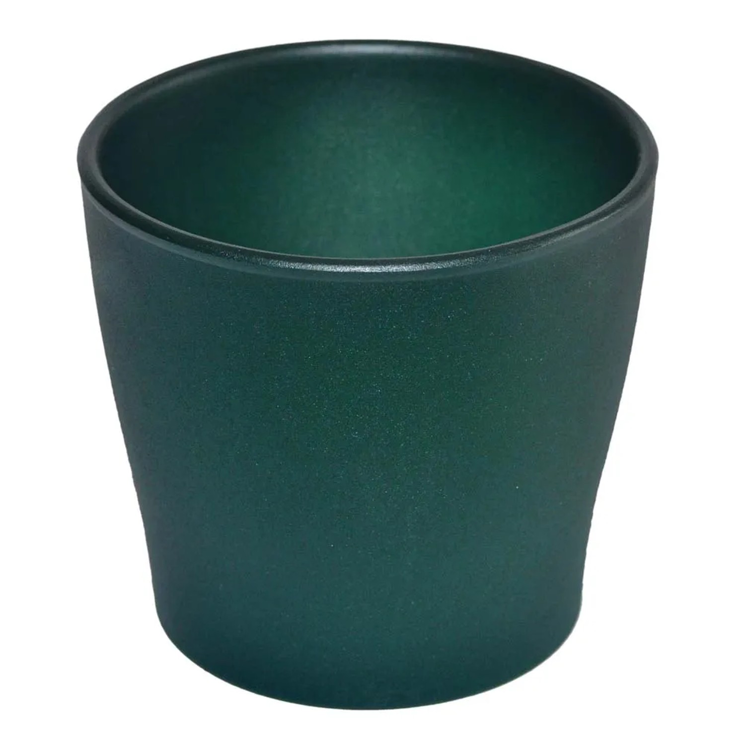 Ceramik Donica Toskania zielona - śr. 16 cm