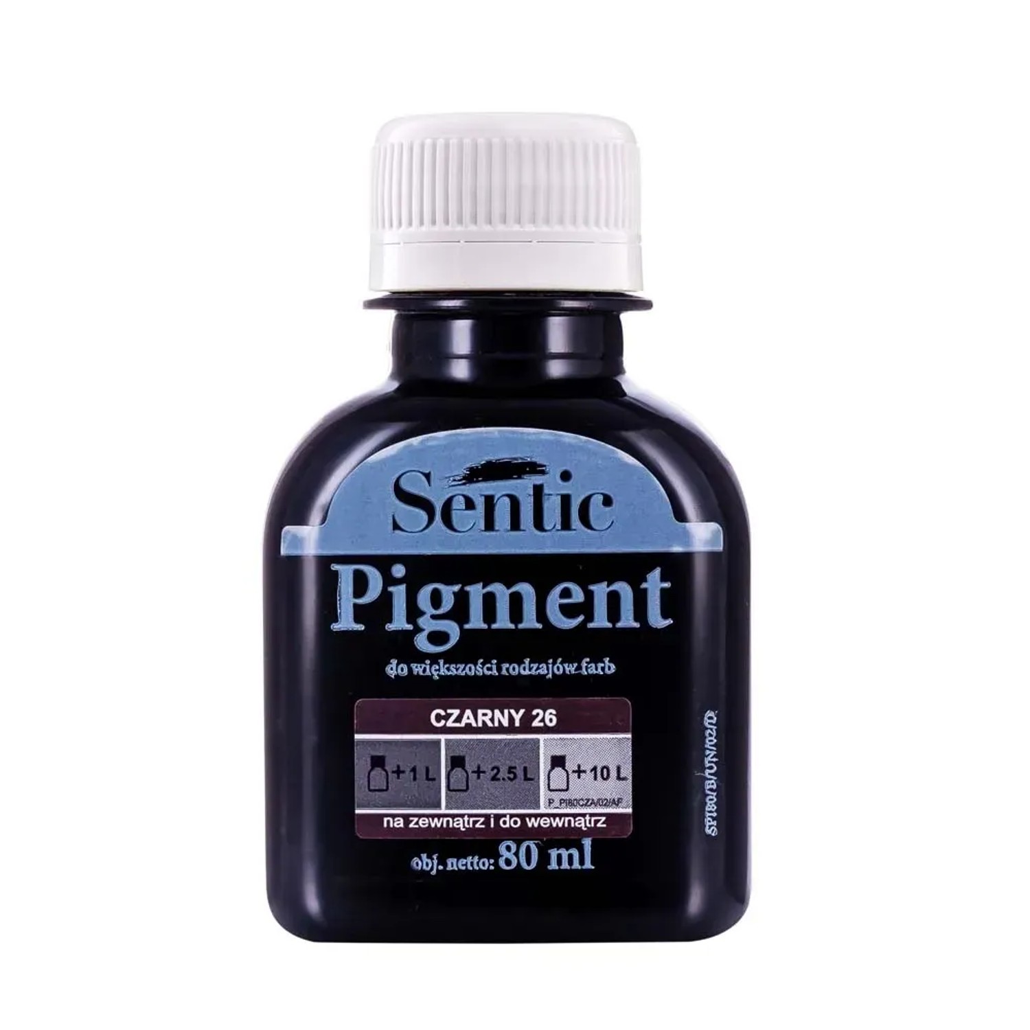 Pigment do farb Dragon Sentic czarny 80 ml