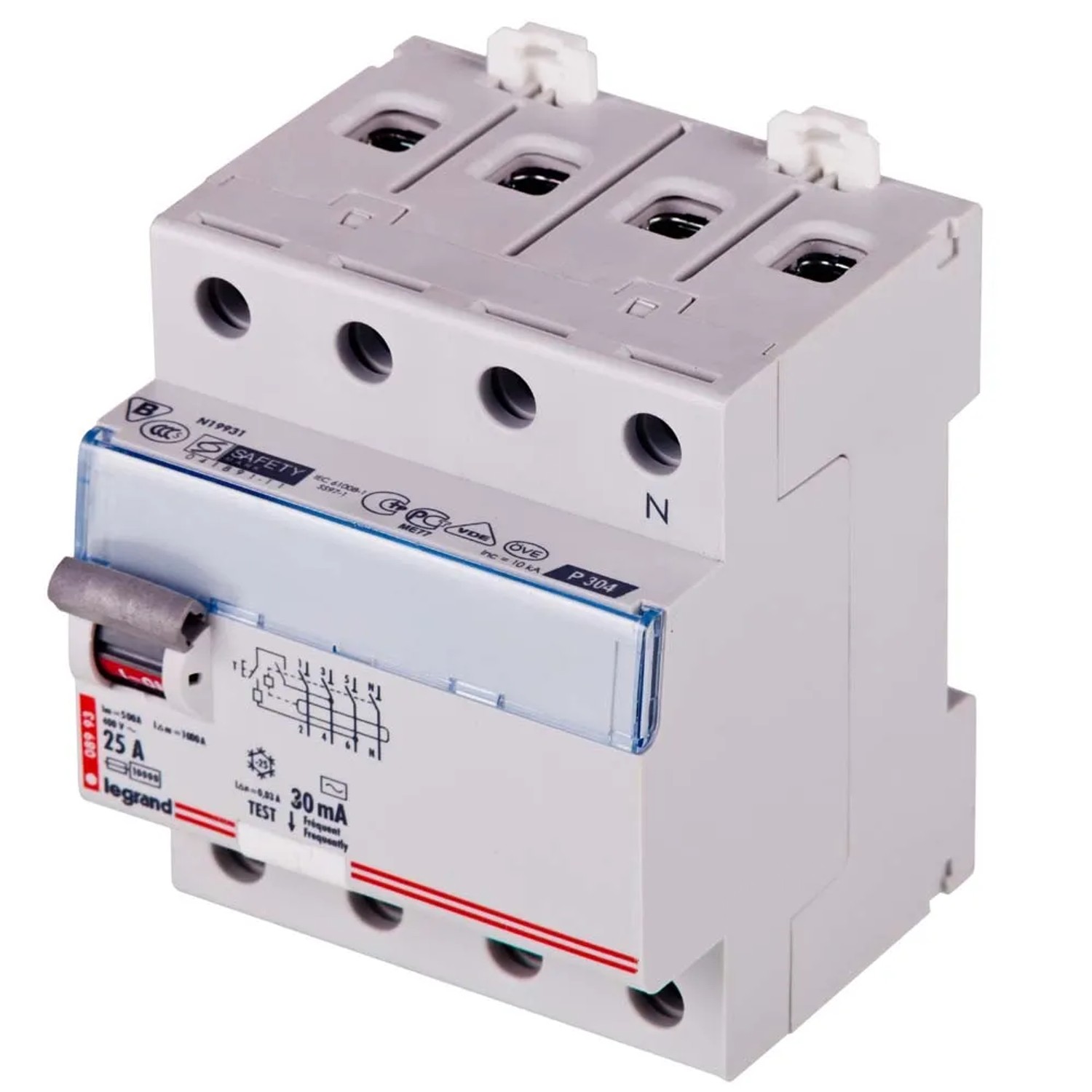 Legrand Wyłącznik różnicowy P-304 25A