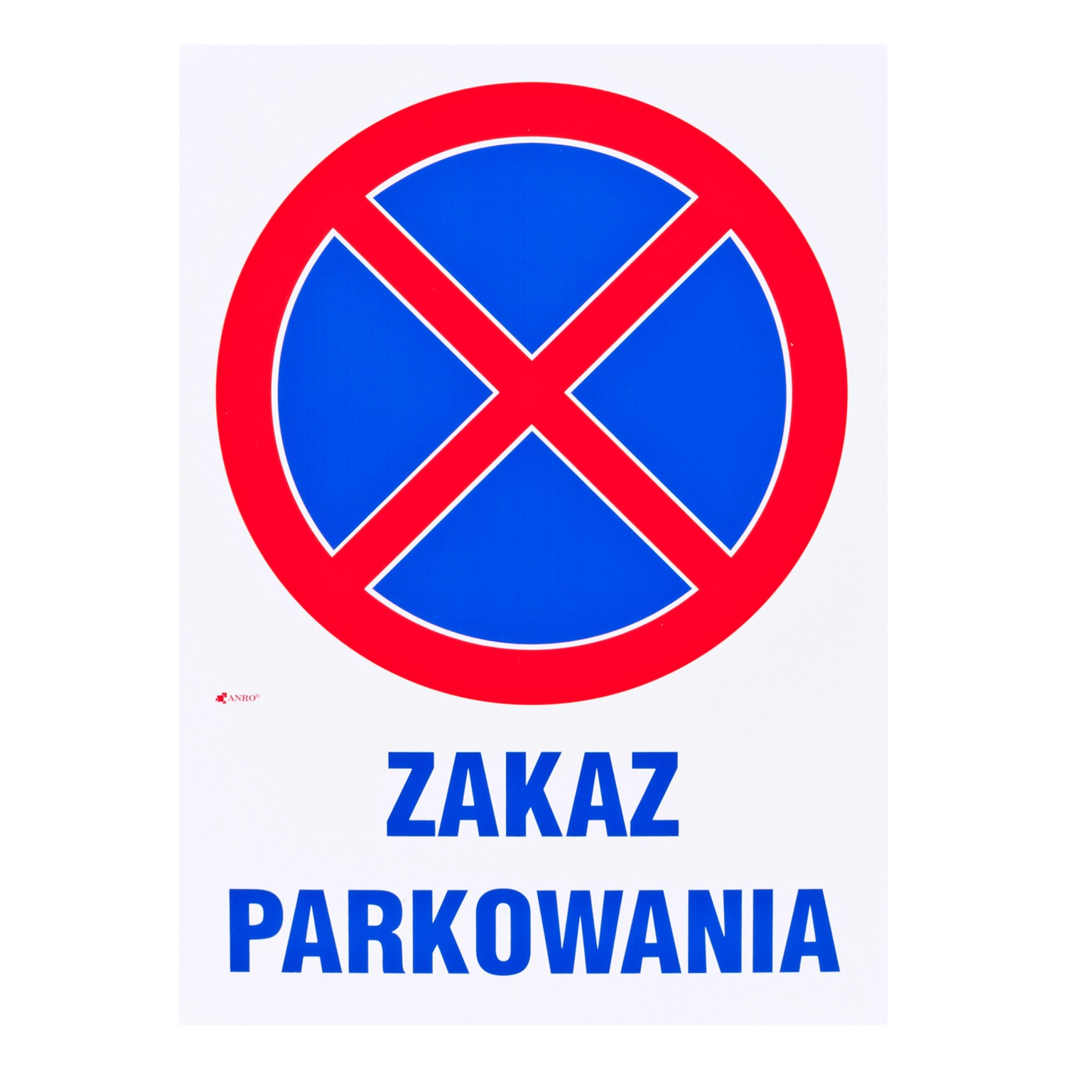 Znak zakaz parkowania