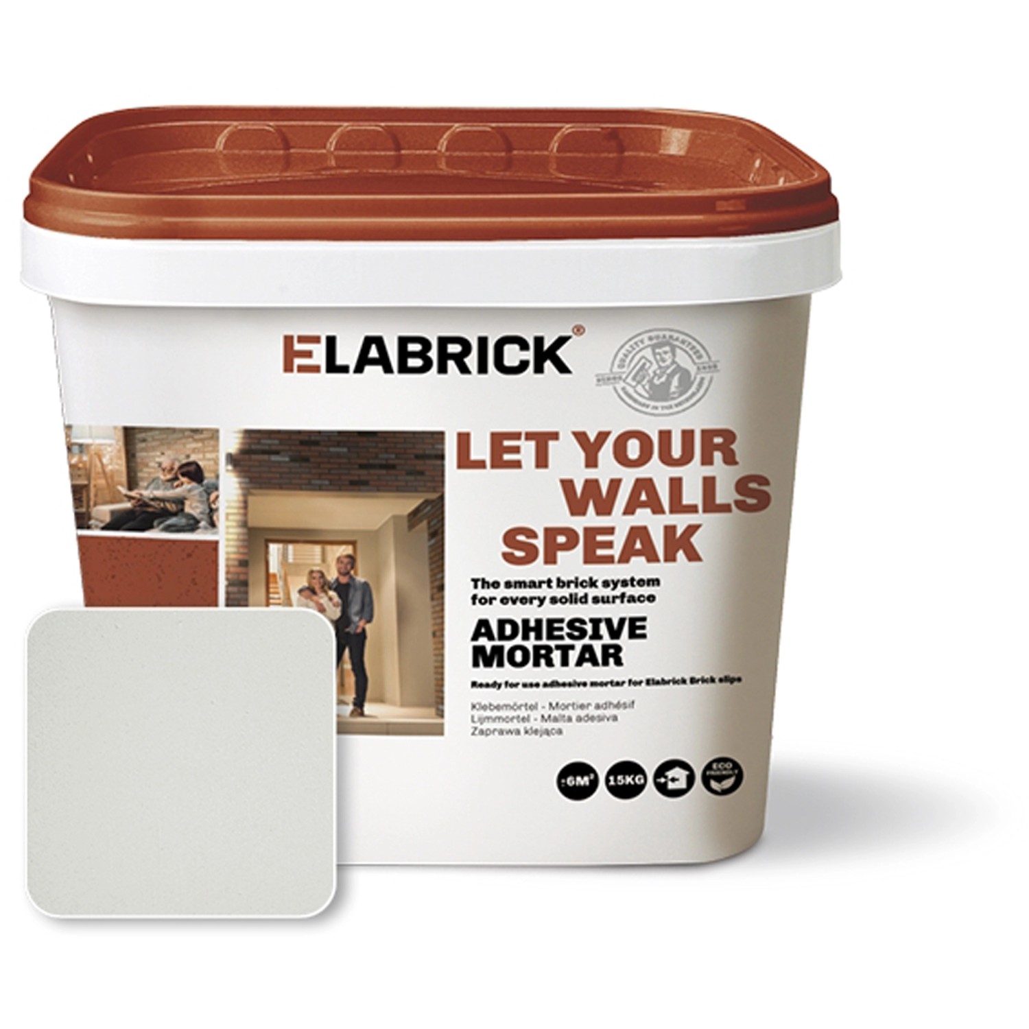 Elabrick Klej - Fuga biały 15 kg