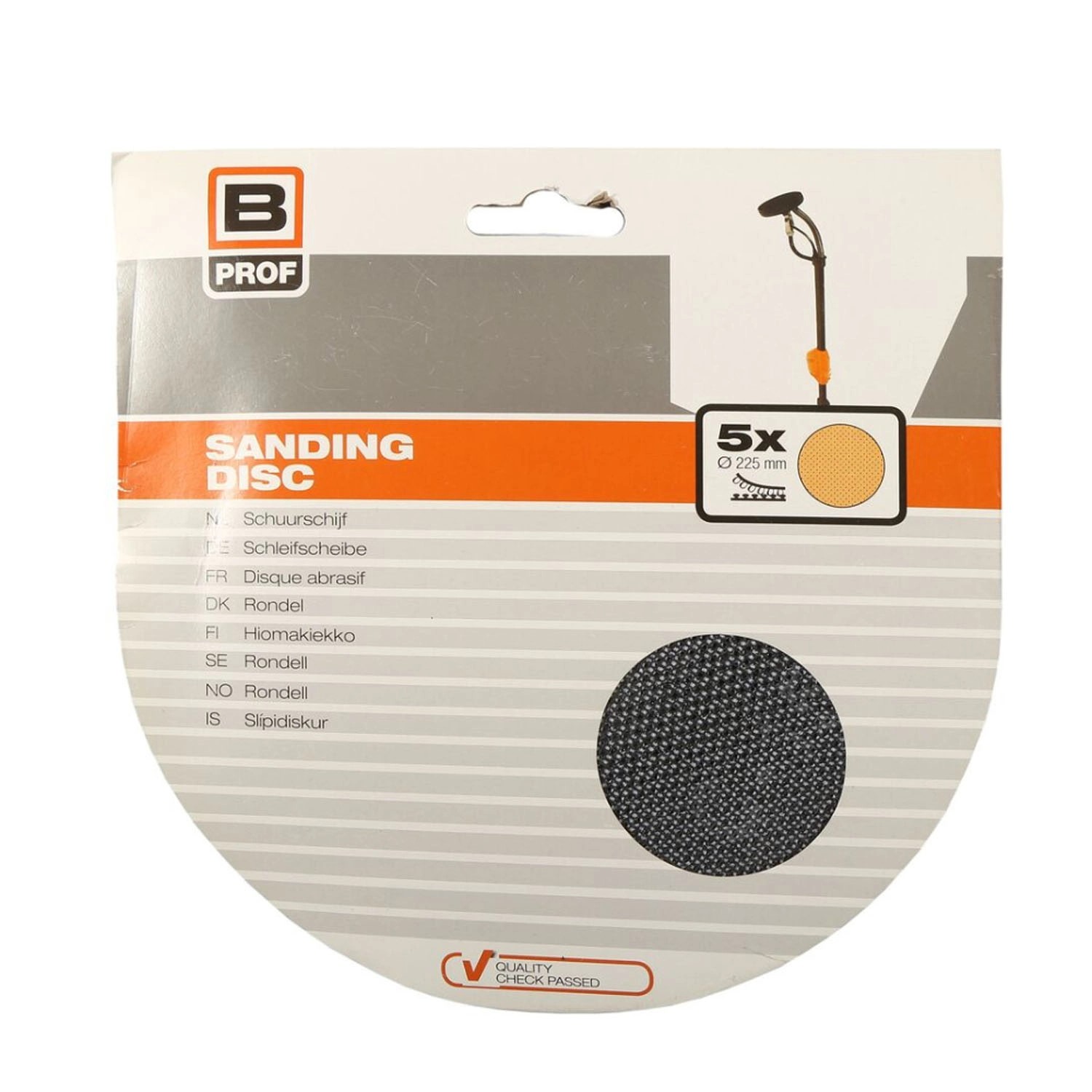 Papier ścierny K150 do żyrafy - 5 szt.