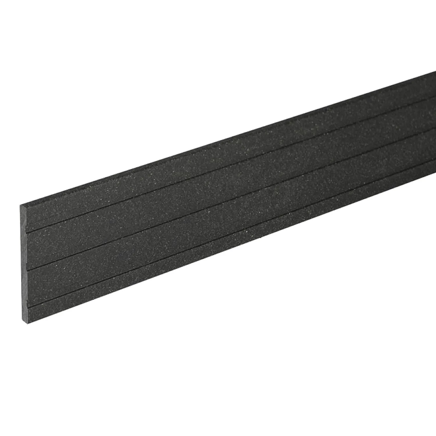 Listwa maskująca czarna - 6 x 0,5 x 240 cm