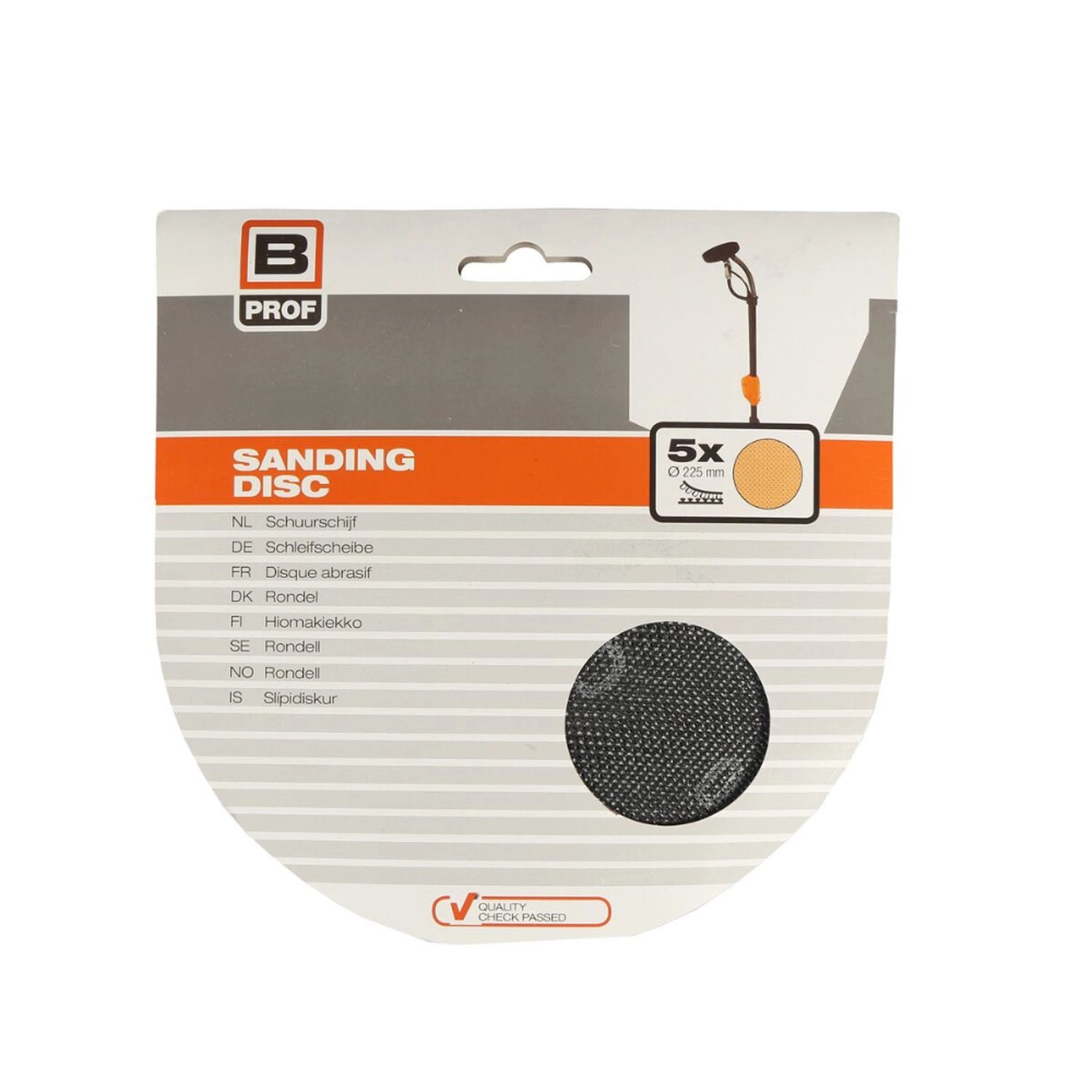 Papier ścierny K40 do żyrafy - 5 szt.