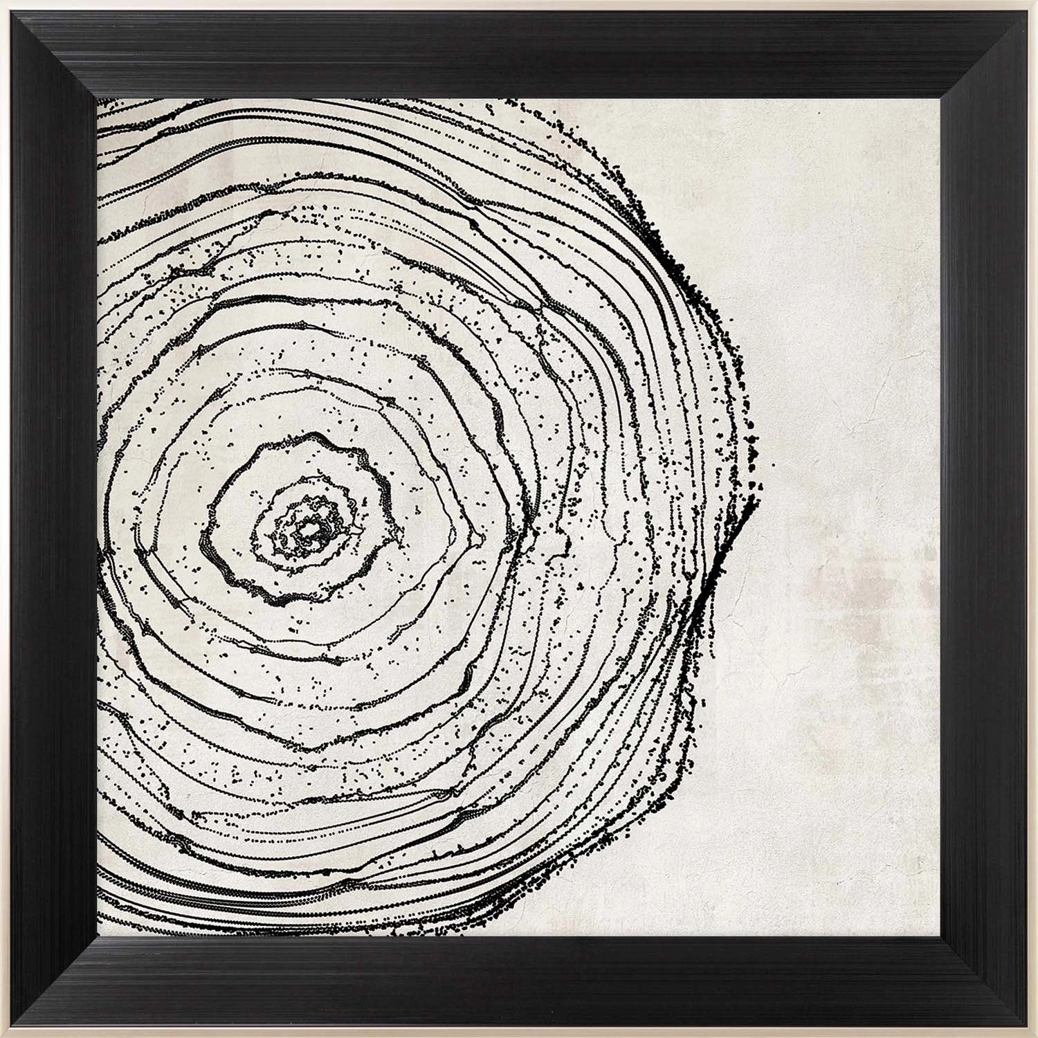 ARS LONGA Obraz NARROW WOOD LINE 84 x 84 cm