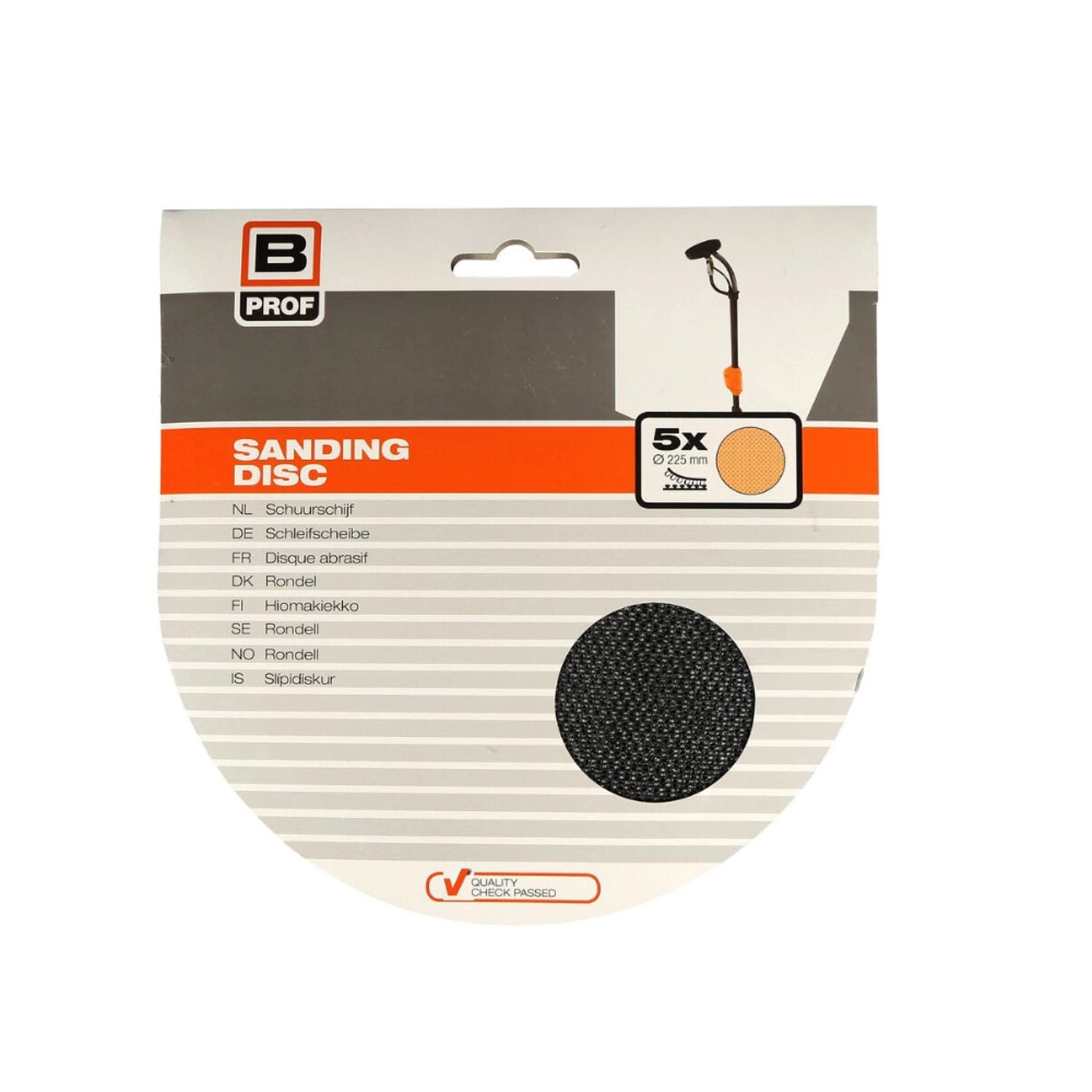 Papier ścierny K60 do żyrafy - 5 szt.