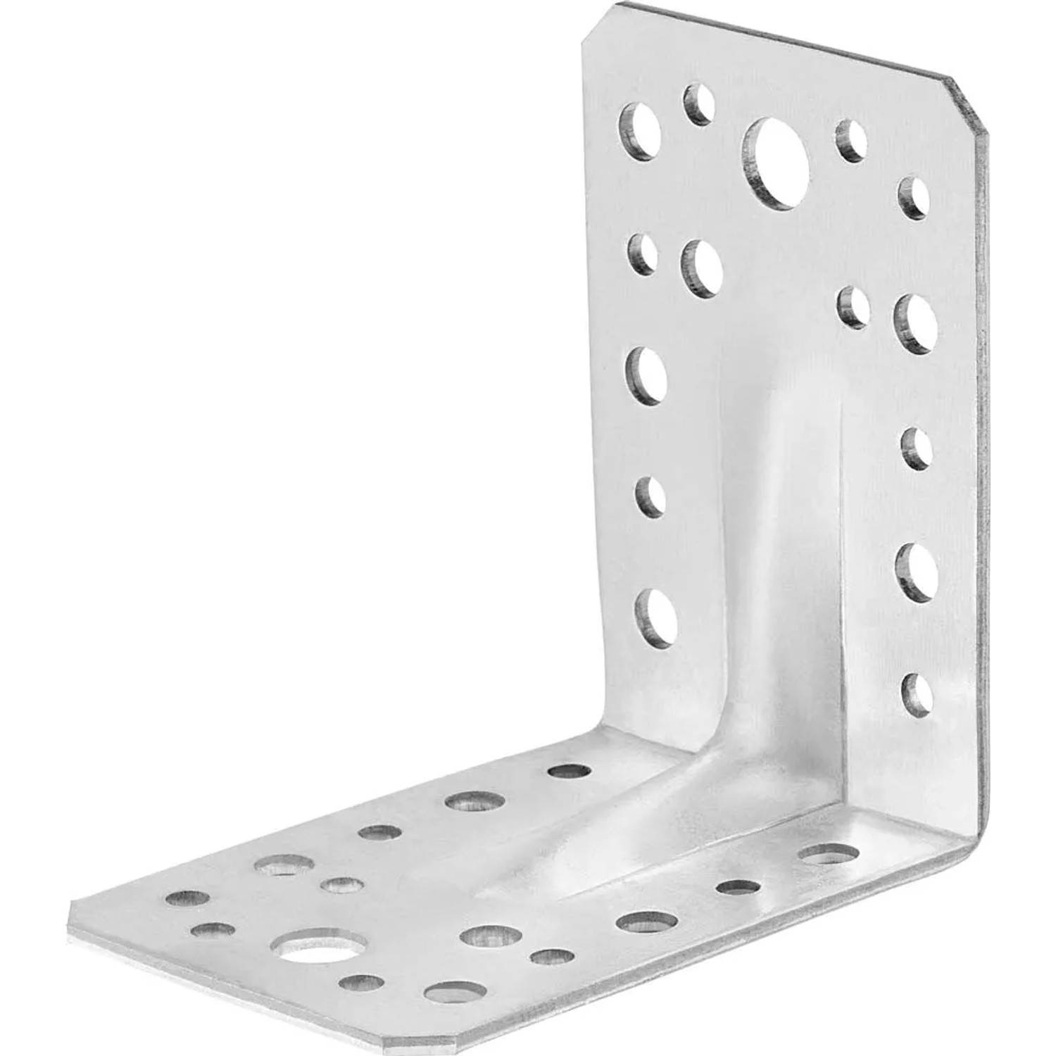 Łącznik narożny ze żłobkiem 90 mm x 90 mm x 65 mm ocynkowany