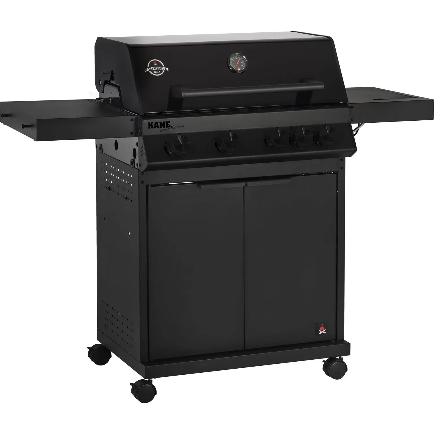 Jamestown Grill gazowy KANE BLACK EDITION 4+1-palnikowy 15,0 kW