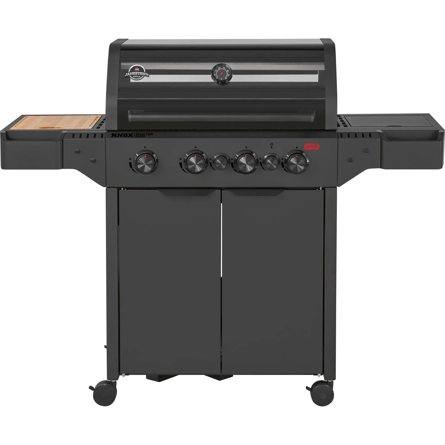 Jamestown Grill gazowy KNOX MASTER CLASS 4+2-palnikowy 21,35 kW