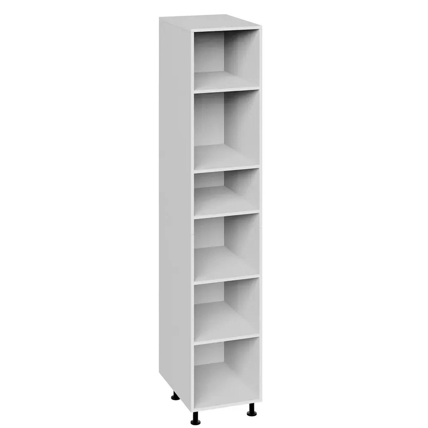 Korpus słupek 40 cm biały mat