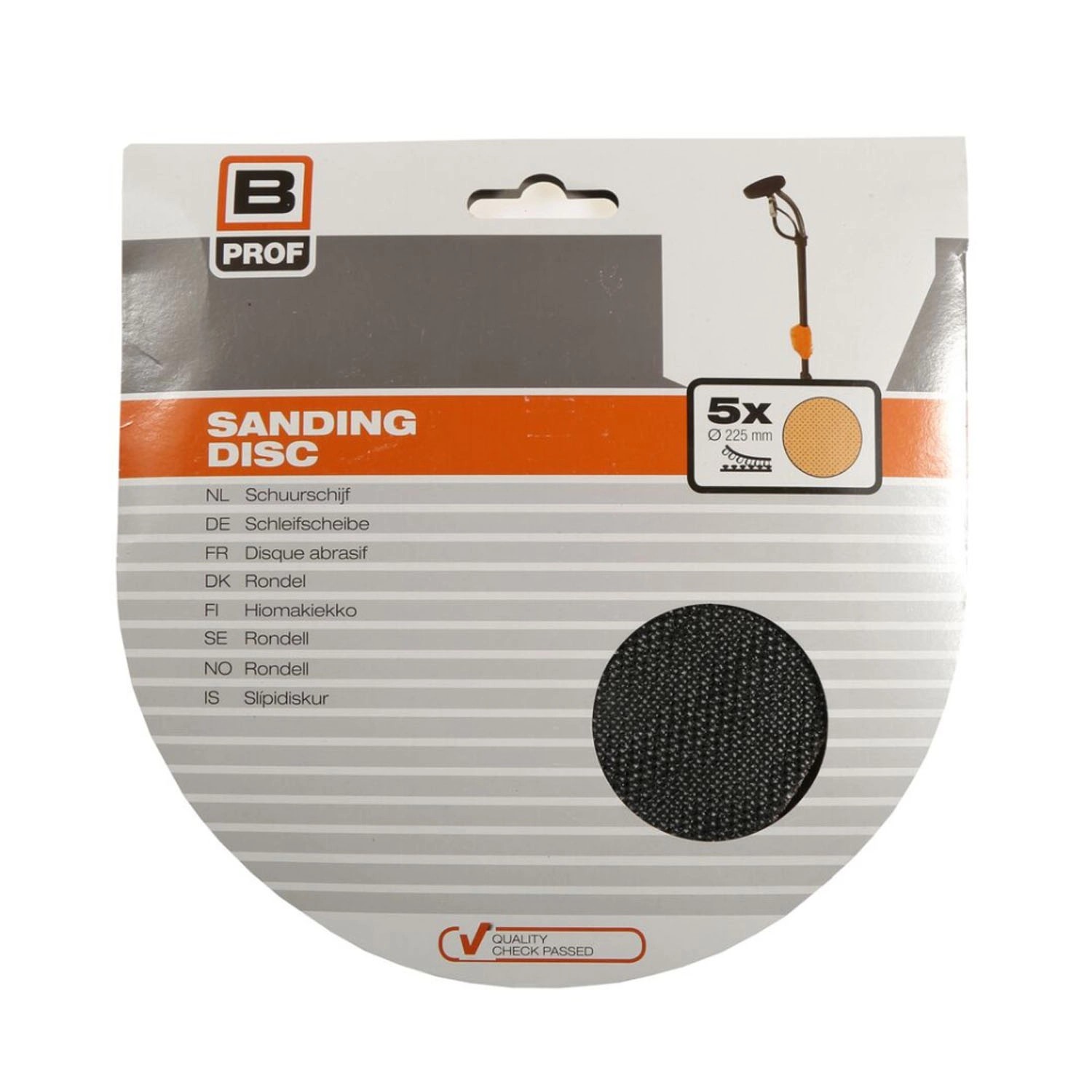 Papier ścierny K80 do żyrafy - 5 szt.