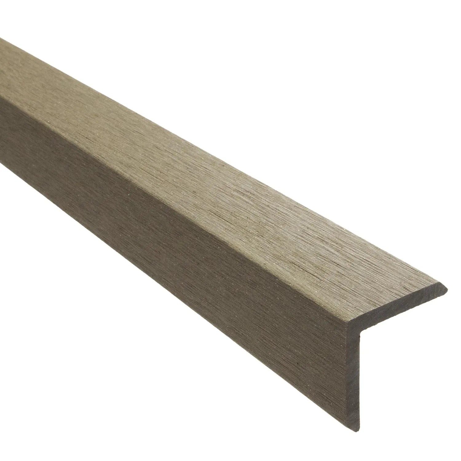 Listwa kątowa maskująca Bergdeck heban - 5 x 5 x 220 cm