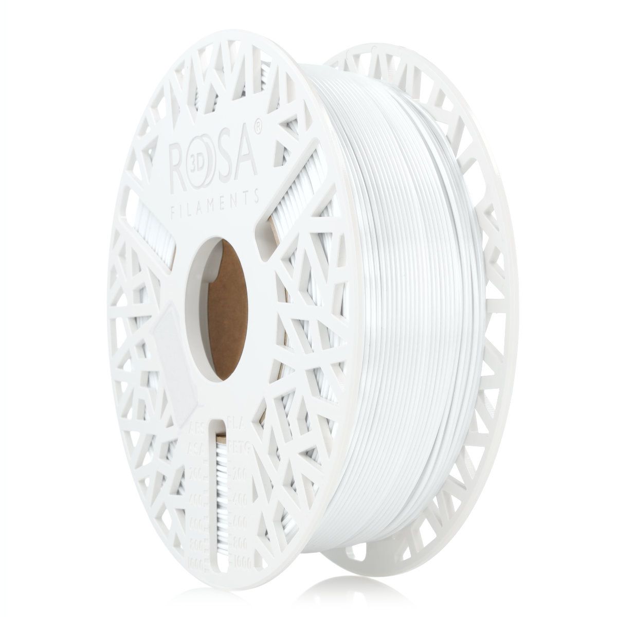 Filament 3D PET-G Standard HS White