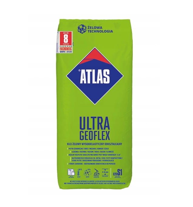 ATLAS KLEJ DO PŁYTEK GEOFLEX ULTRA 25KG