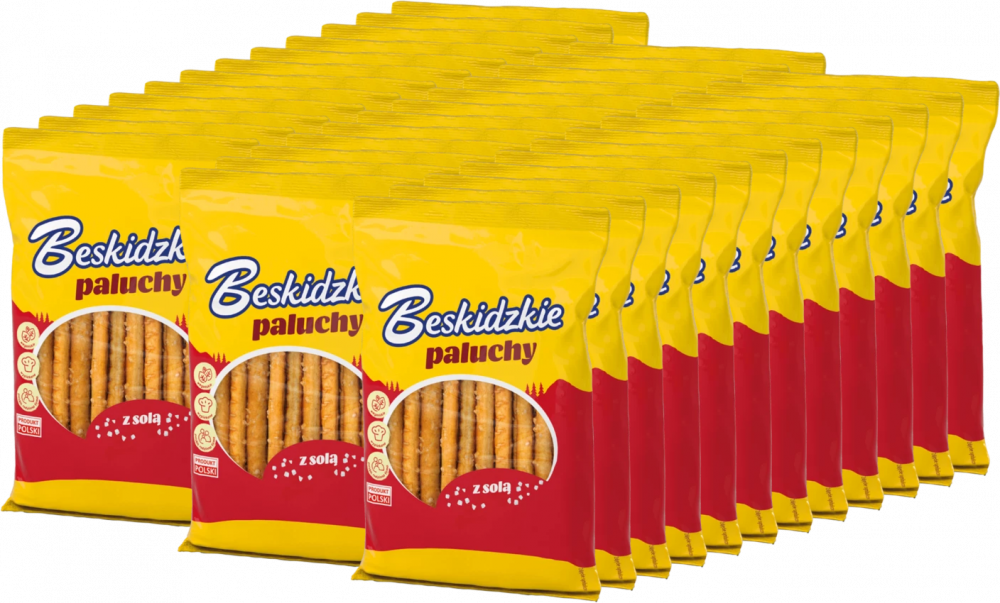 36x Paluchy Beskidzkie, z solą, 100g