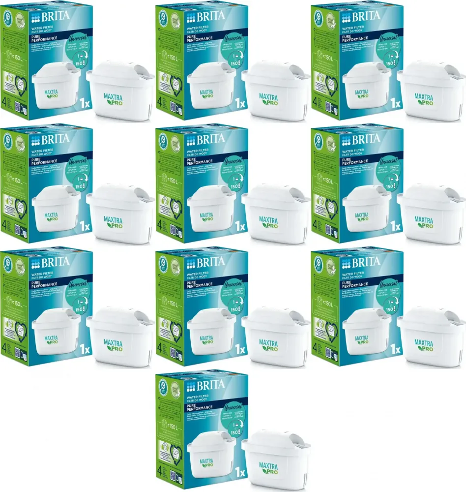 10x Wkład filtrujący Brita Maxtra Pro Pure Performance, 1 sztuka