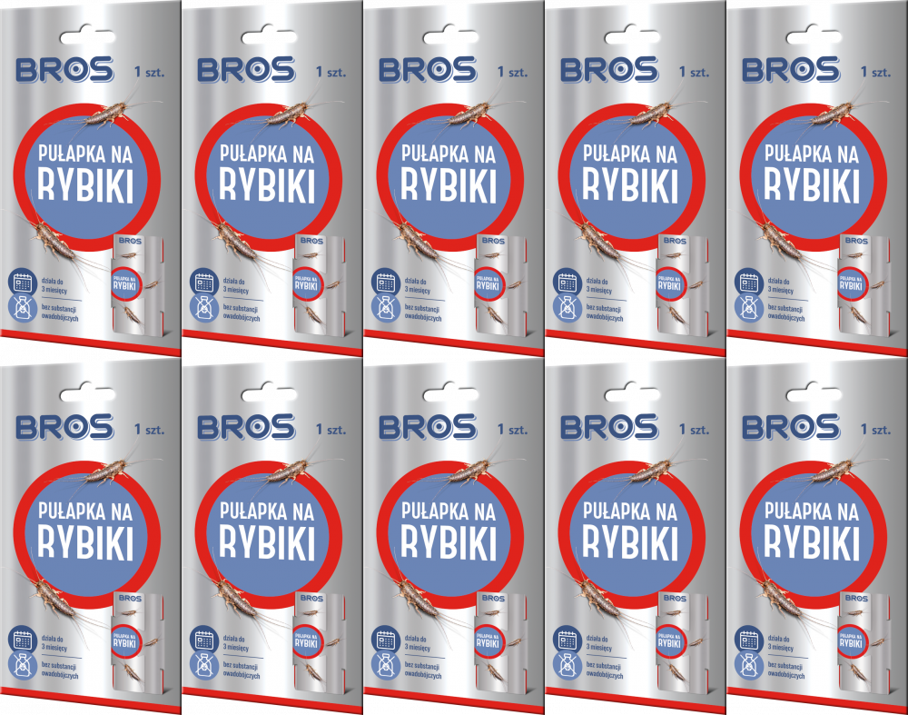 10x Pułapka na rybiki Bros, 1 sztuka