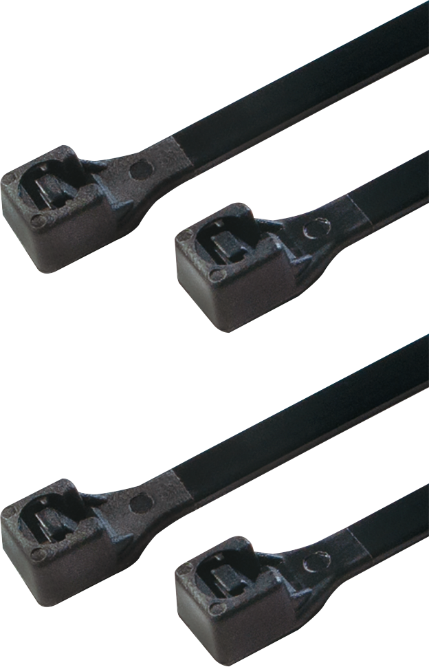 2x Opaski zaciskowe LogiLink, 15cm, 100 sztuk, czarny