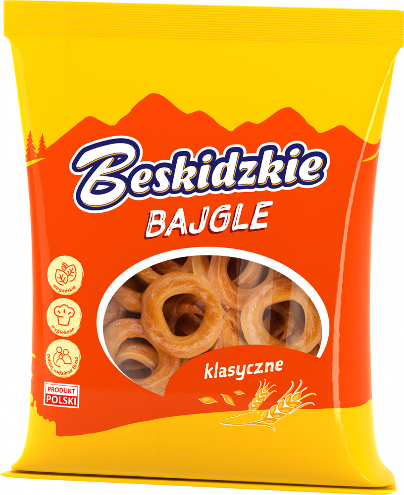 Outlet: WAŻNY DO 2026-04-04 Beskidzkie Bajgle Aksam, klasyczne, 200g