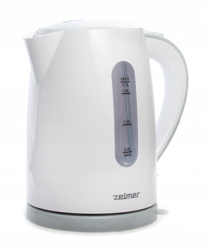 Czajnik elektryczny Zelmer ZCK7616S, 1.7l, biały