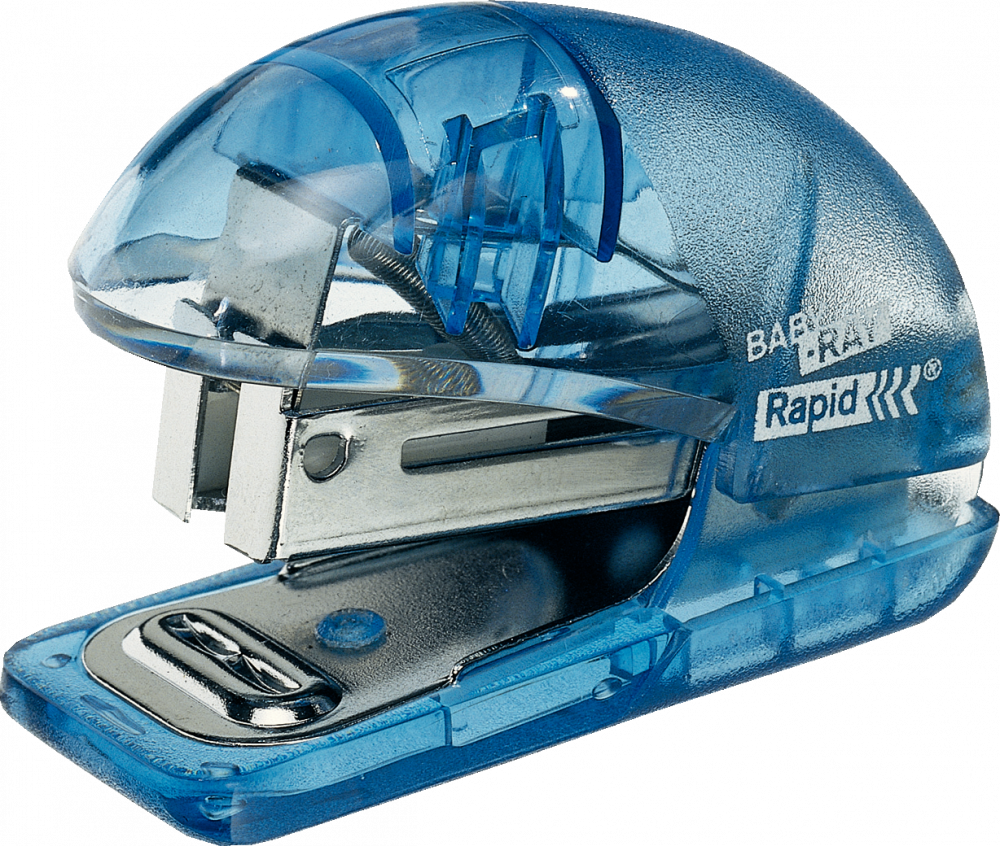 Zszywacz Rapid Baby F4, do 10 kartek, niebieski