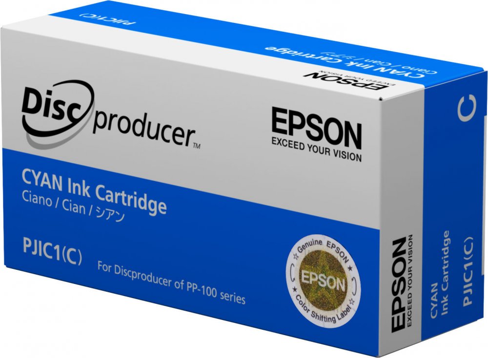 Tusz Epson PJIC1 (C13S020447), 31.5 ml, cyan (błękitny)