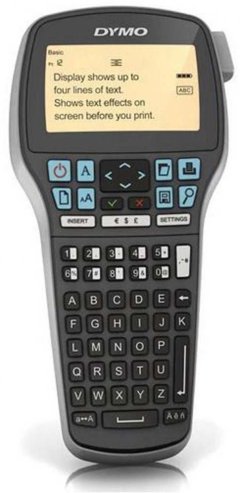 Drukarka etykiet Dymo LM420P z walizką, do taśmy D1 6/9/12/19 mm, 180 dpi