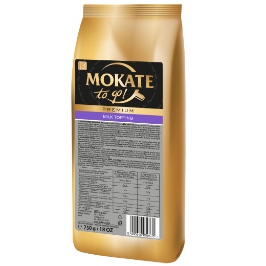 Topping mleczny zabielacz Mokate to go Premium, 750g