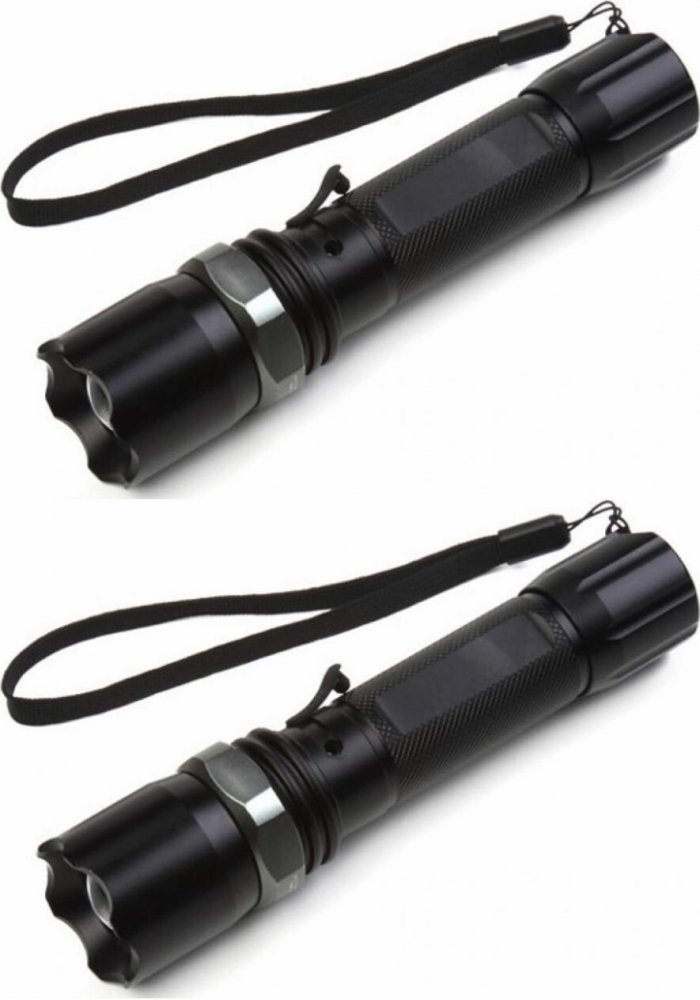 2x Latarka Esperanza, Led Q5 Cree Sirius, czarny