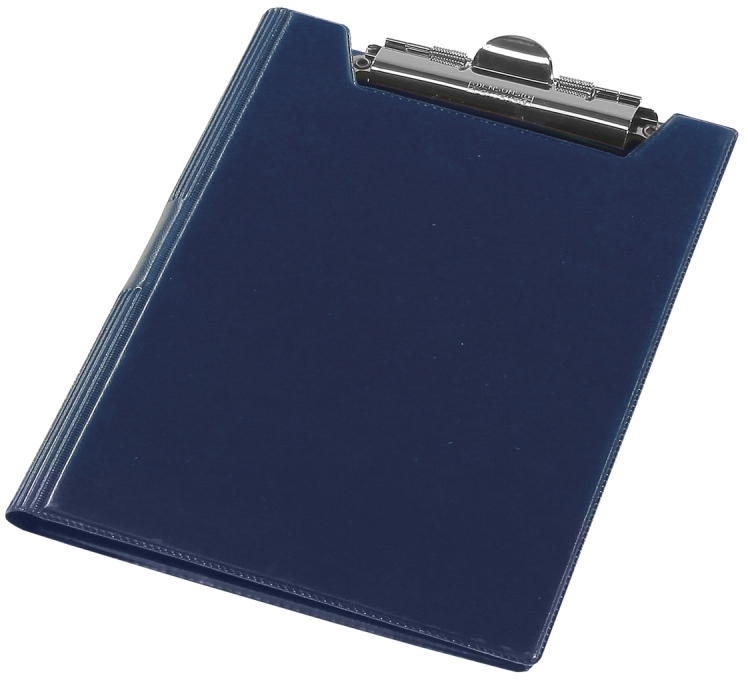 Clipboard Panta Plast Fokus, z okładką, A5, granatowy