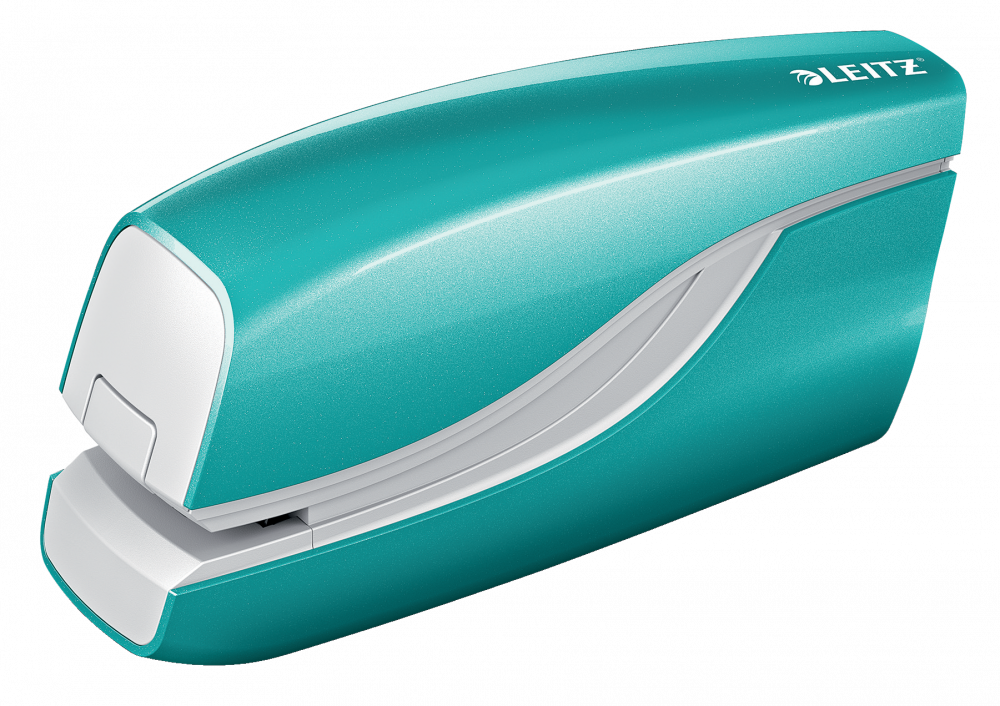 Zszywacz elektryczny Leitz NeXXt Wow, do 10 kartek, metaliczny turkusowy