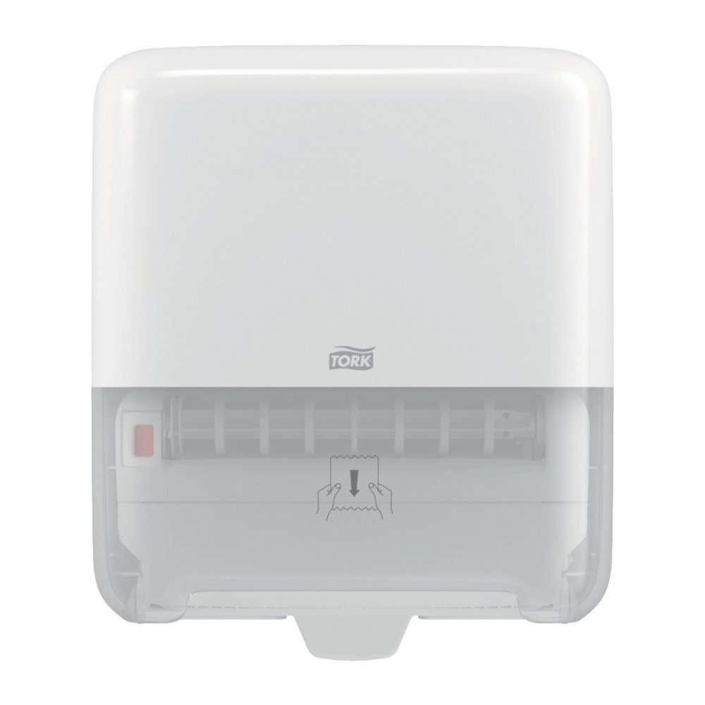 Podajnik na ręczniki papierowe w roli Tork Matic 551000 H1, automatyczny, biały