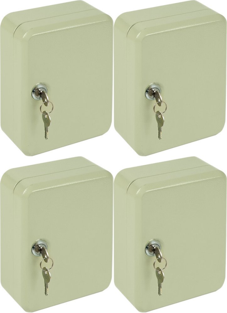 4x Szafka na klucze Grand GR-CZ 20, na 20 kluczy, w zestawie z 2 kluczami,