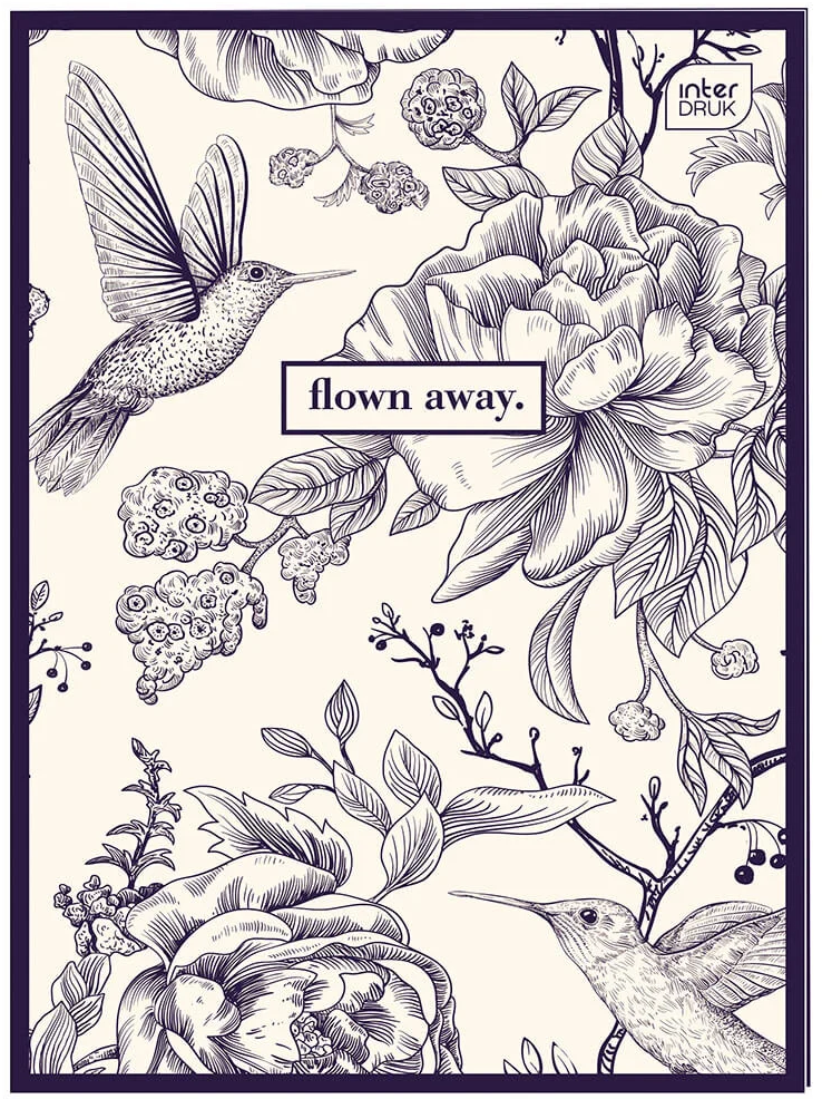 Zeszyt w kratkę Interdruk Girls, A4, 60 kartek, mix wzorów