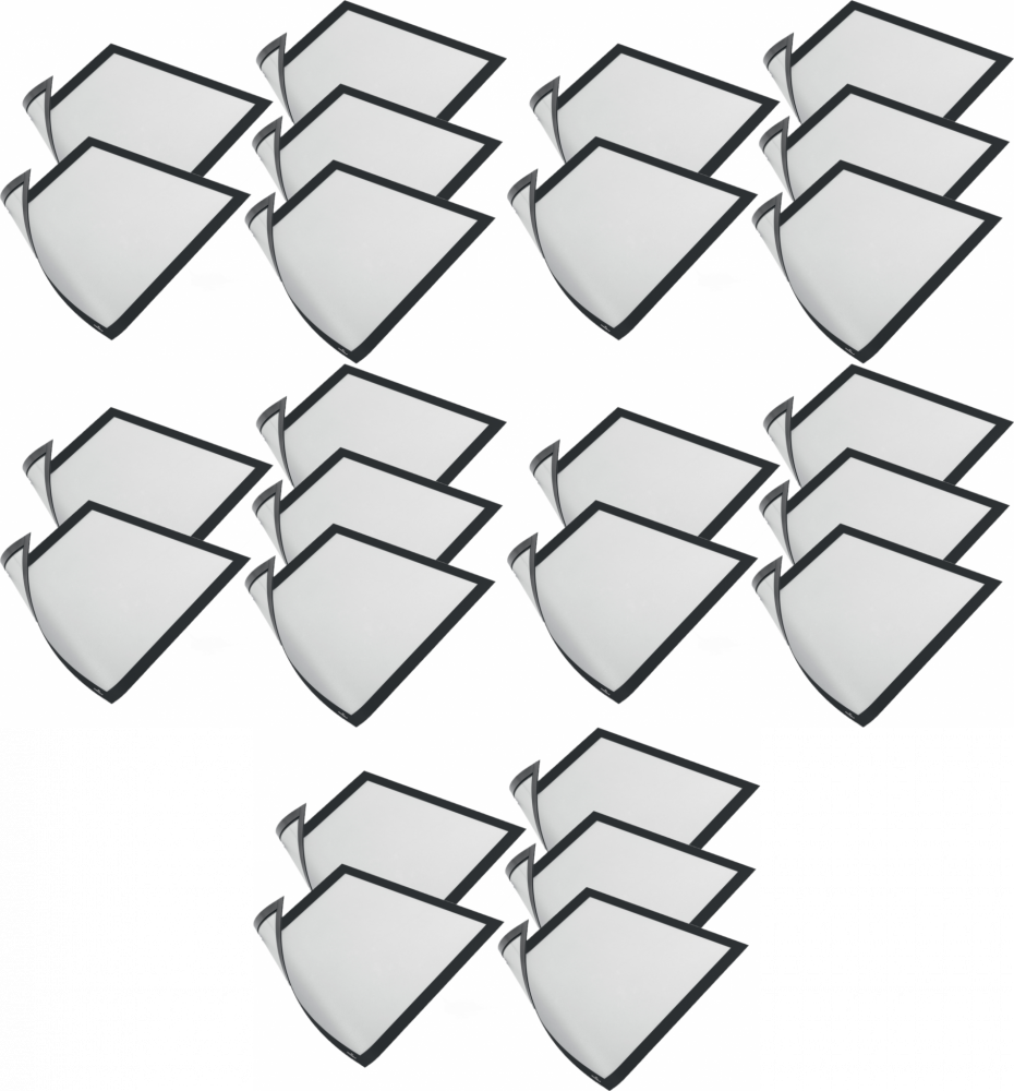 5x Ramka magnetyczna Durable Duraframe Magnetic, A6, 5 sztuk, czarny