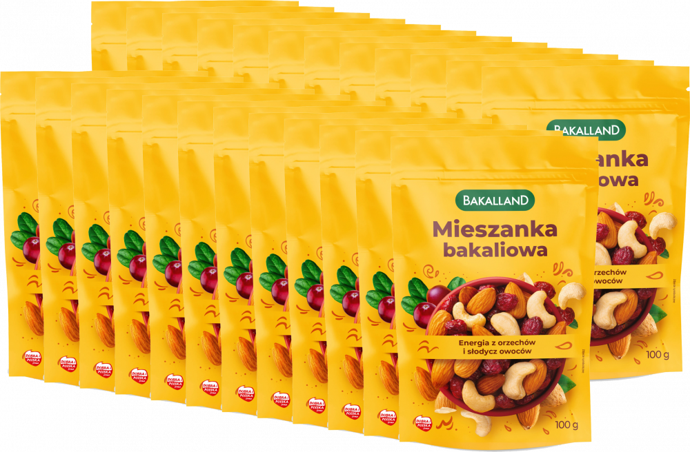 30x Mieszanka bakaliowa Bakalland, 100g