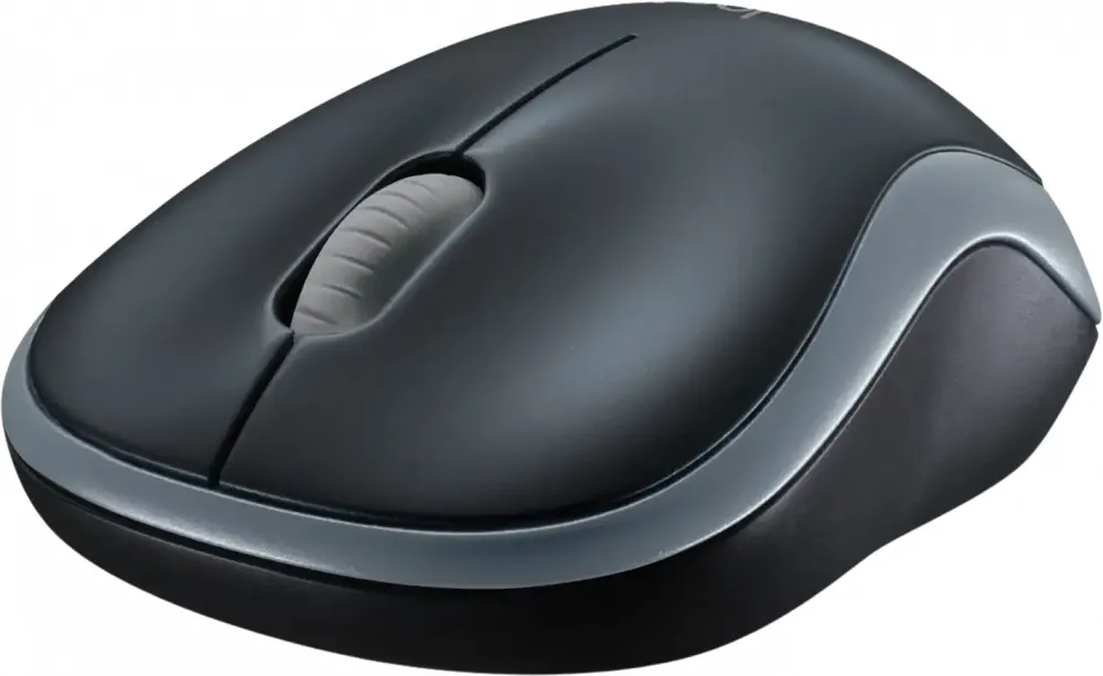 Myszka bezprzewodowa Logitech M185, optyczna, szaro-czarny