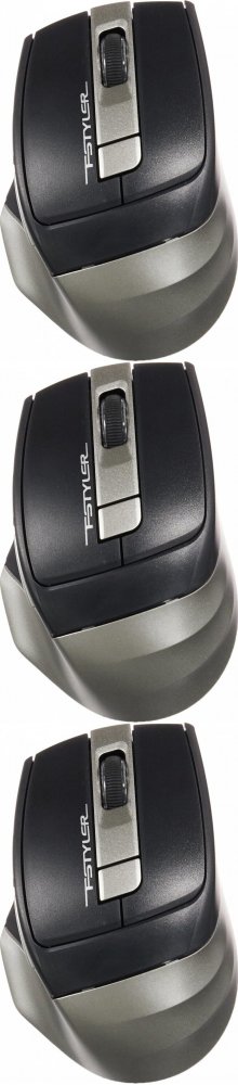 3x Myszka bezprzewodowa A4Tech FStyler FB35 RF, optyczna, szary przydymiony