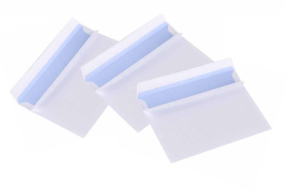 Koperta standardowa NC, C5, samoklejąca SK, długi bok, 500 sztuk, biały