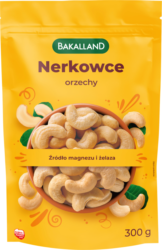 Orzechy nerkowca Bakalland, 300g