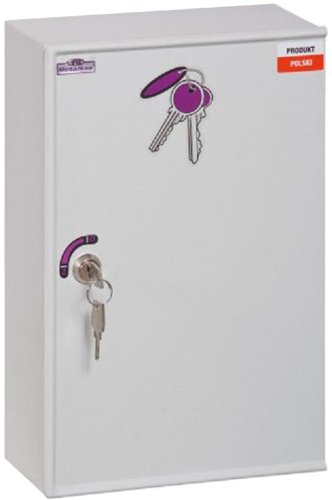 Szafka na klucze Metalkas TG-17SK, na 86 kluczy, szary