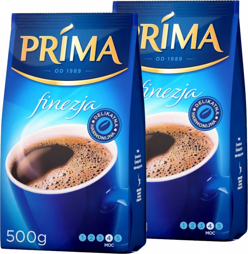 2x Kawa mielona Prima Finezja, 500g