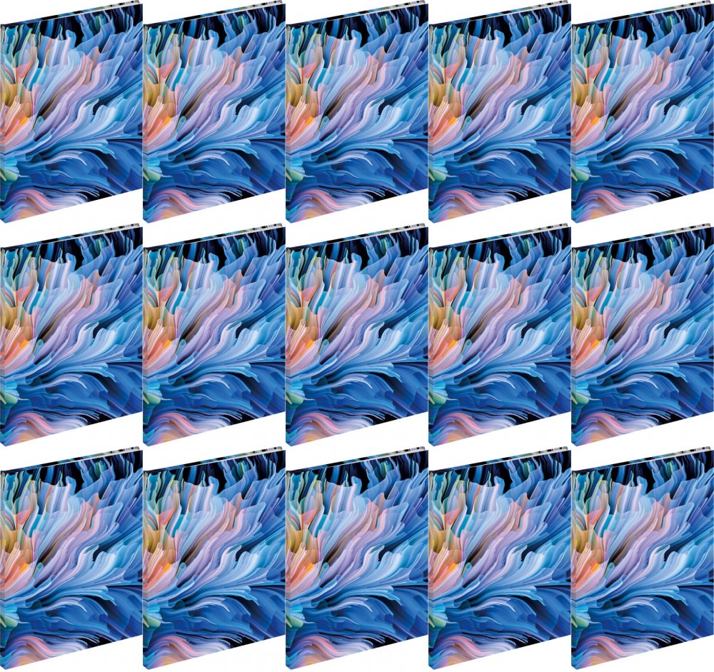 15x Brulion w linie Grand, A5, twarda oprawa, 96 kartek, mix wzorów