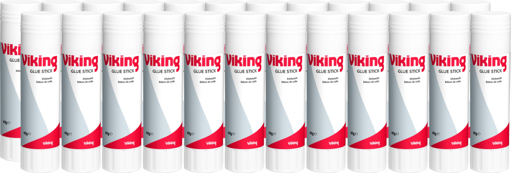 24x Klej biurowy Viking, w sztyfcie, 40g