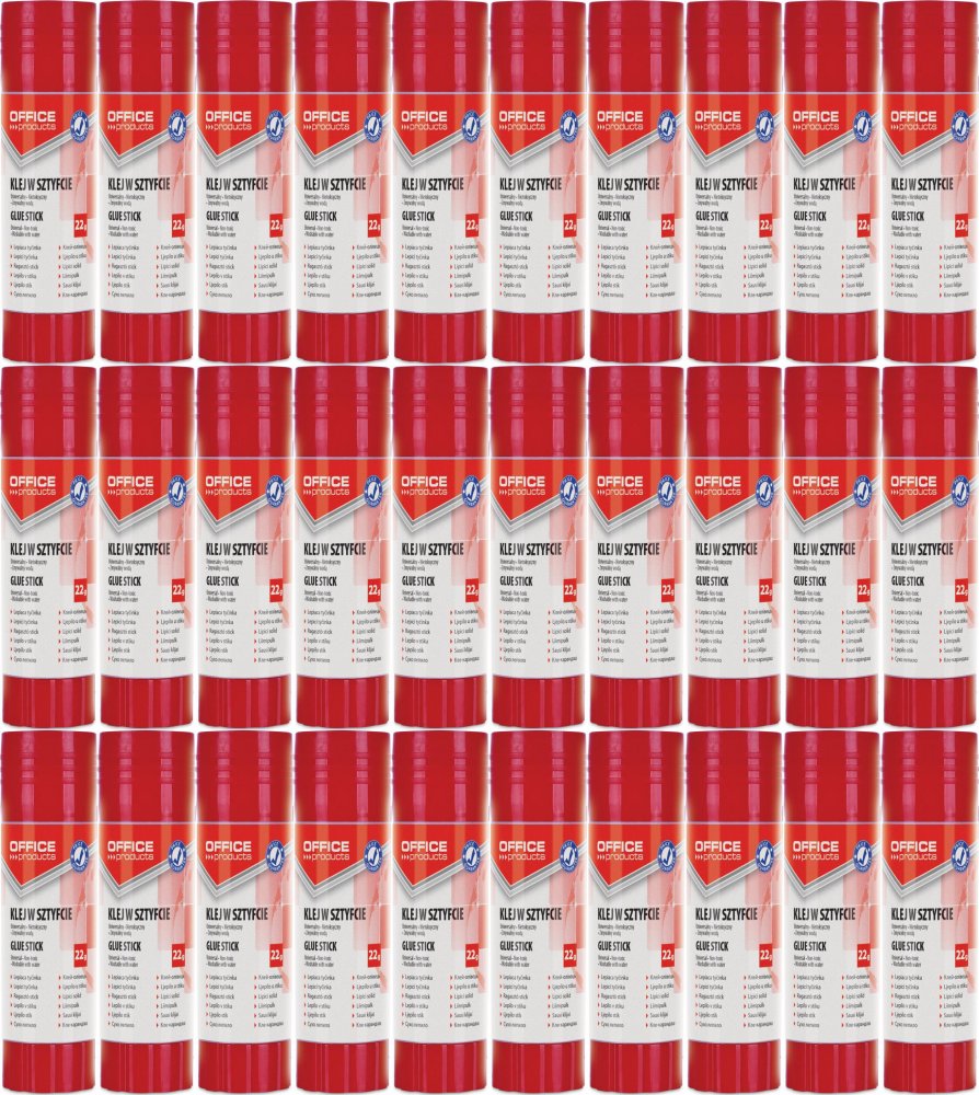 36x Klej biurowy Office Products, w sztyfcie, 22g
