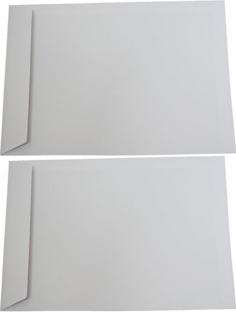 2x Koperta standardowa NC, B5, z paskiem HK, 50 sztuk, biały
